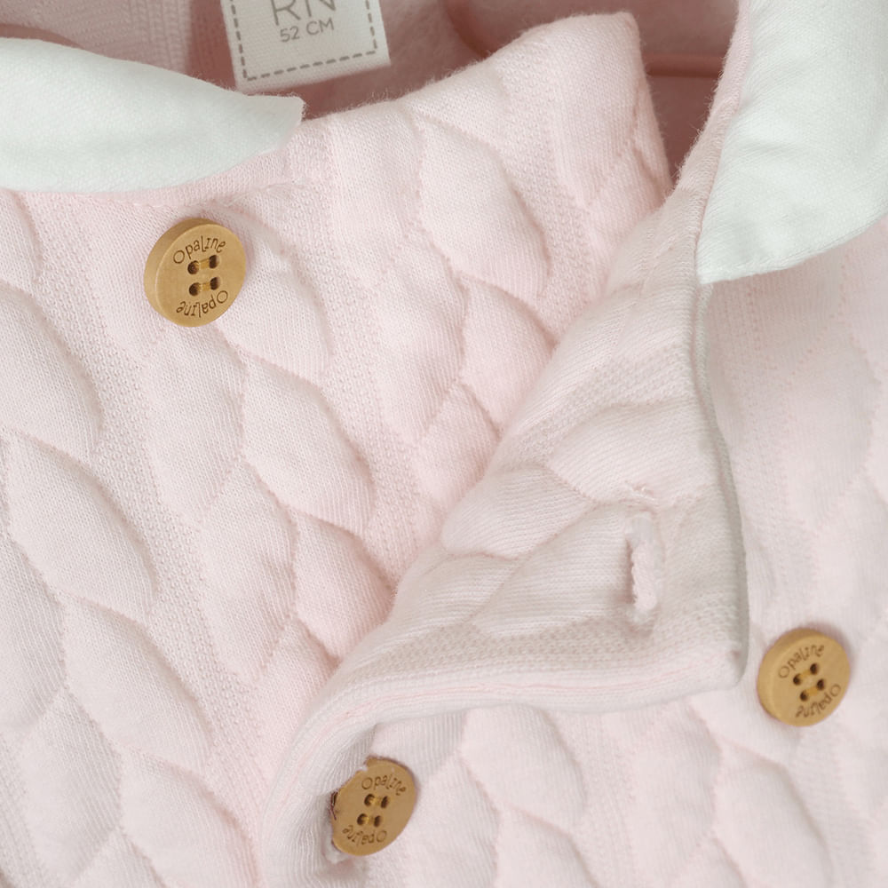 OSITO QUILTED ROSADO DE BEBE  NIÑA OPALINE - 8