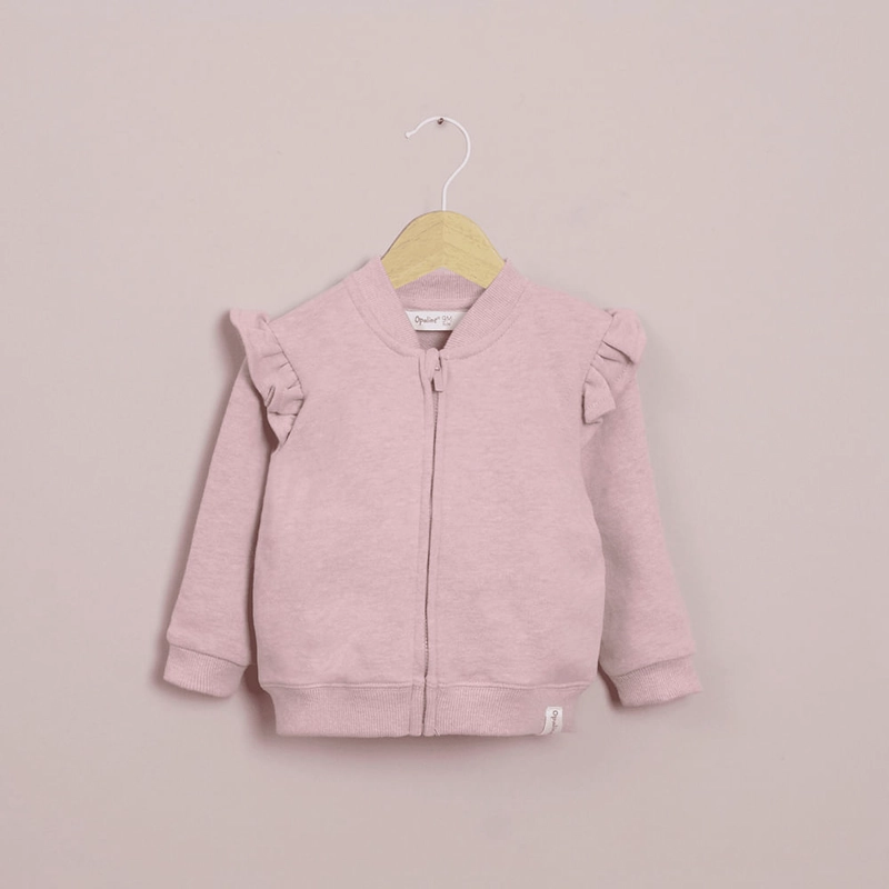 POLERON ROSADO DE NIÑA OPALINE - 1