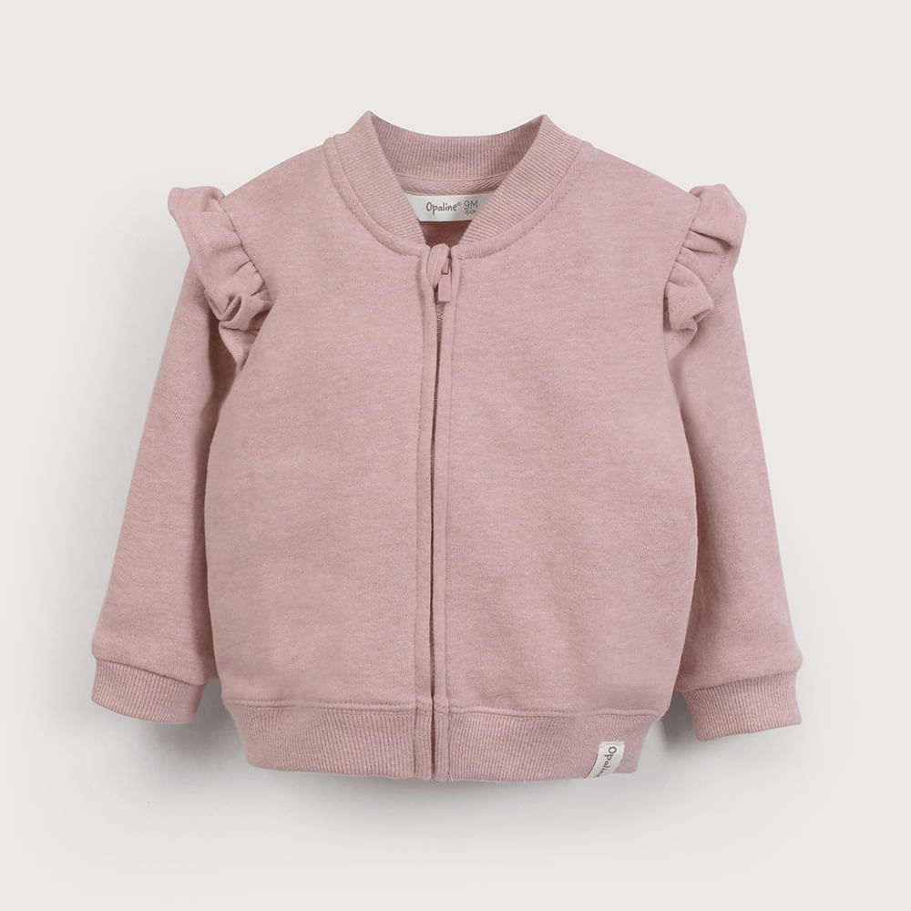 POLERON ROSADO DE NIÑA OPALINE - 2