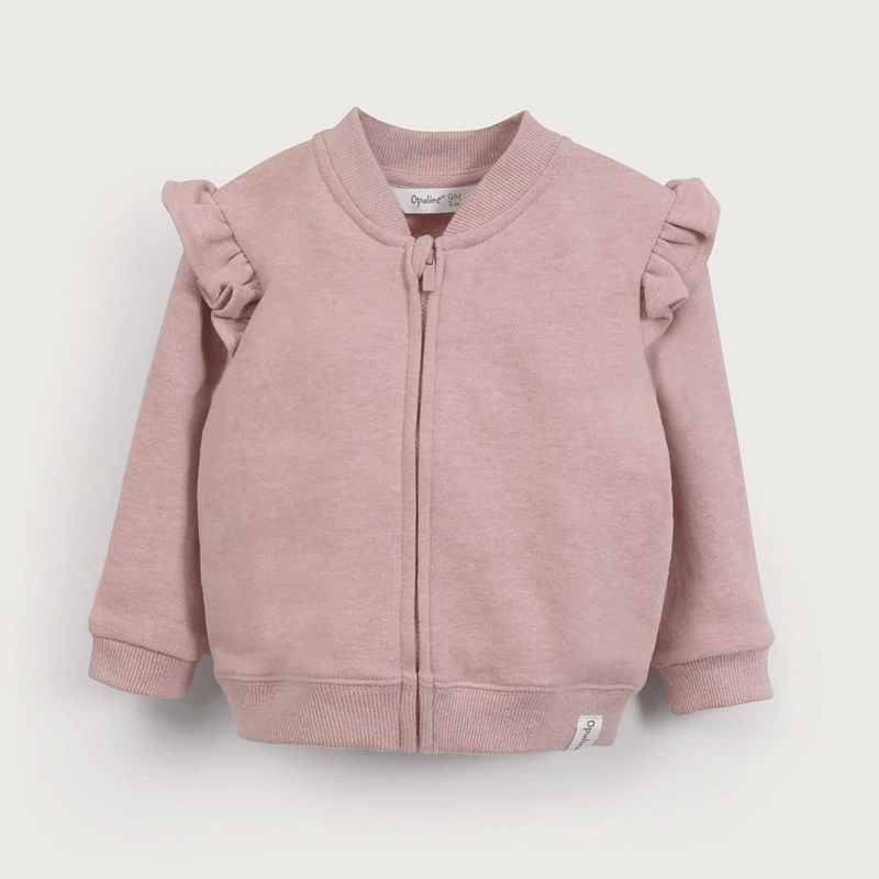 POLERON ROSADO DE NIÑA OPALINE - 2