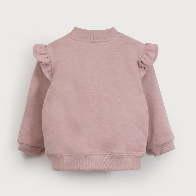 POLERON ROSADO DE NIÑA OPALINE - 5
