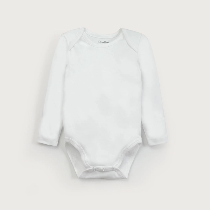 PACK DE 2 BODYS ALGODON CELESTE DE NIÑO OPALINE - 4