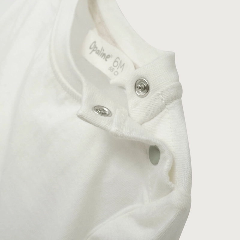 POLERA MANGA LARGA BLANCA DINOSAURIOS DE NIÑO OPALINE - 5