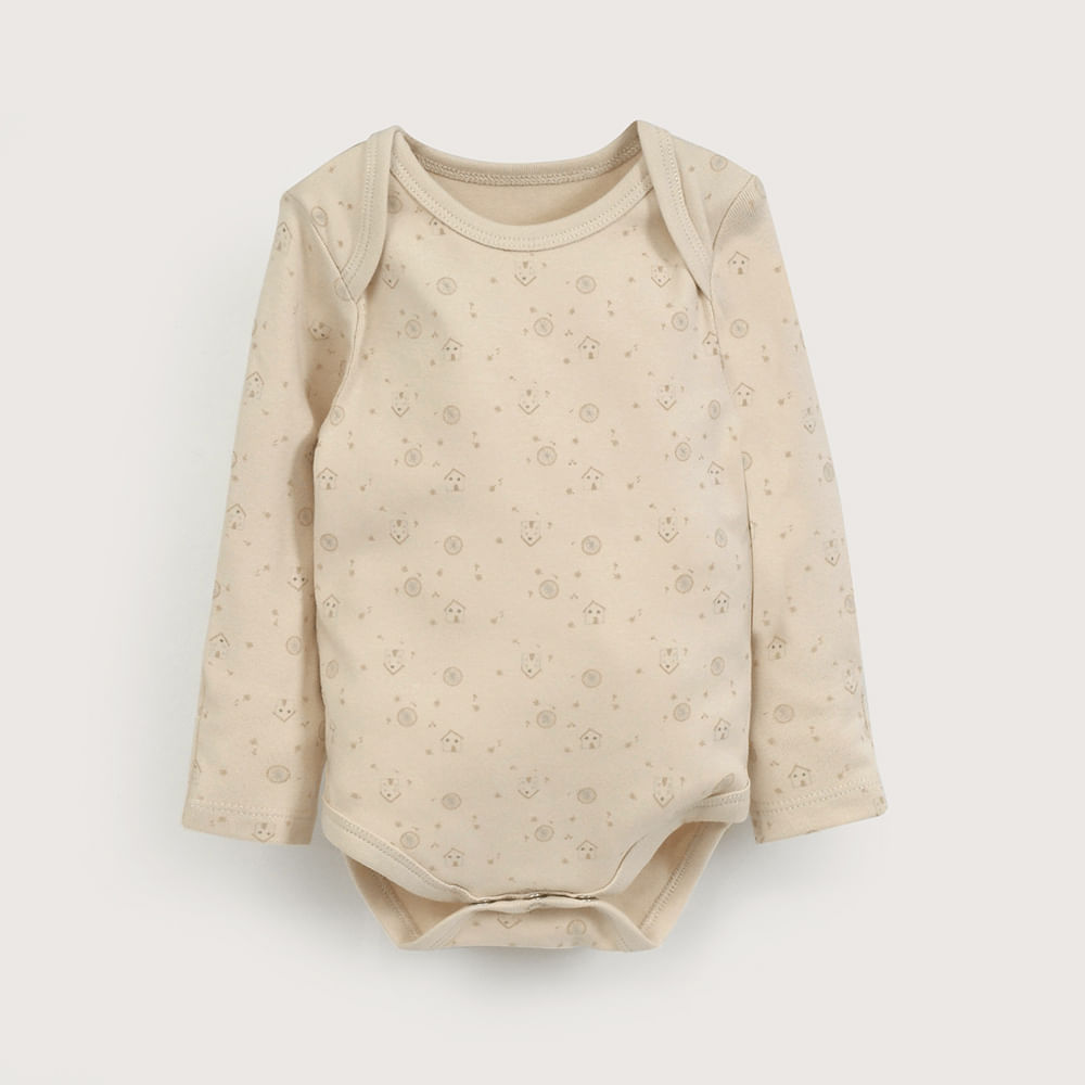 TRIPACK BODIES MANGA LARGA DE BEBE  NIÑA OPALINE - 3