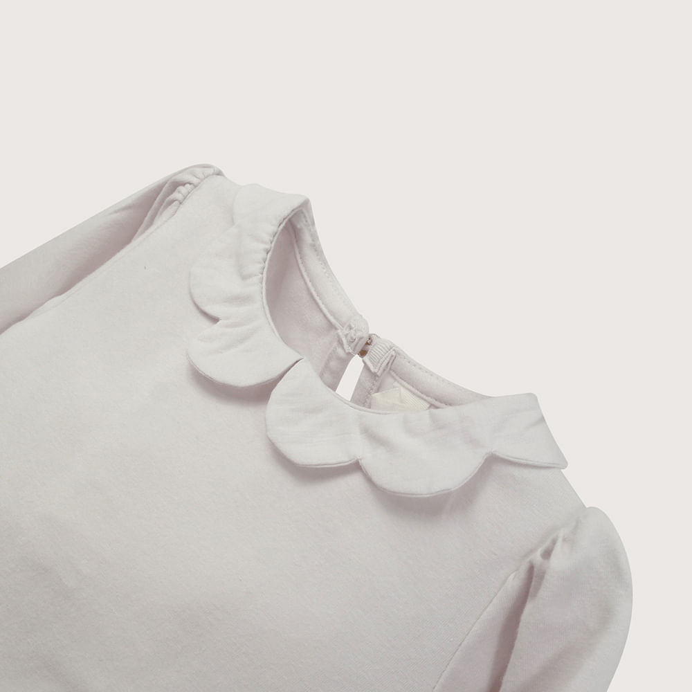 POLERA MANGA LARGA LILA DE NIÑA OPALINE - 8