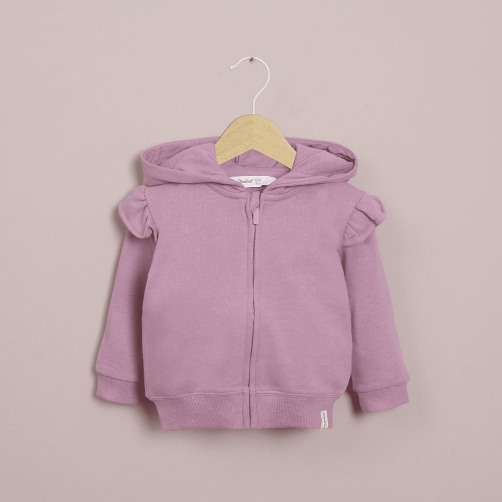 POLERON LILA DE NIÑA OPALINE - 1