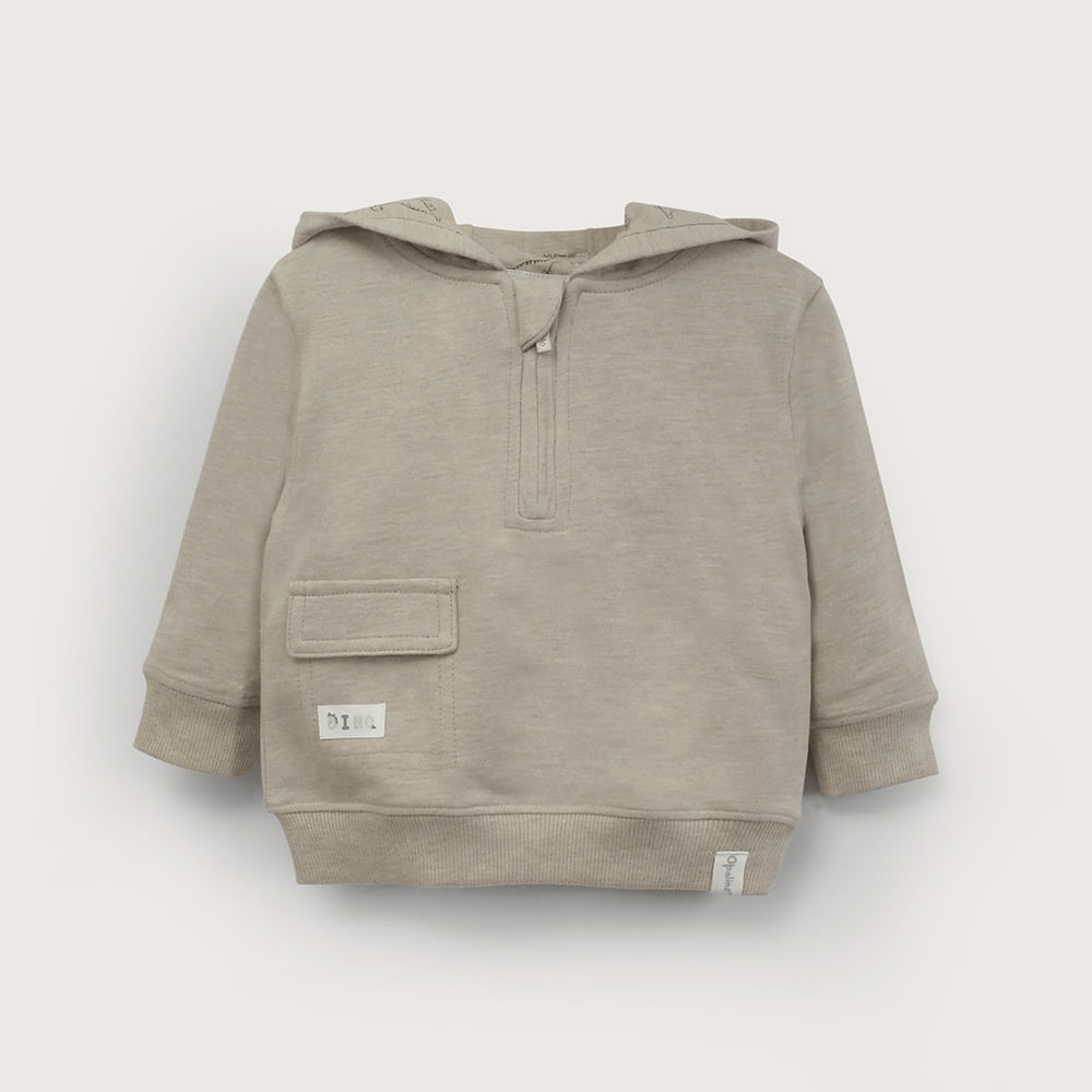 POLERON BEIGE DE NIÑO OPALINE - 2