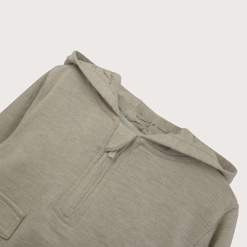 POLERON BEIGE DE NIÑO OPALINE - 4