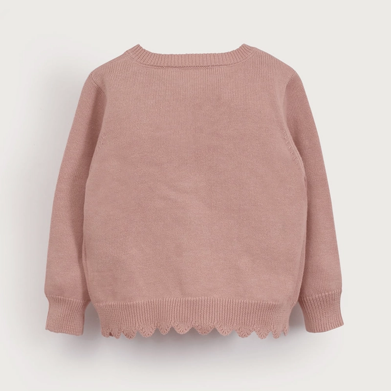 CHALECO ROSADO DE NIÑA OPALINE - 3