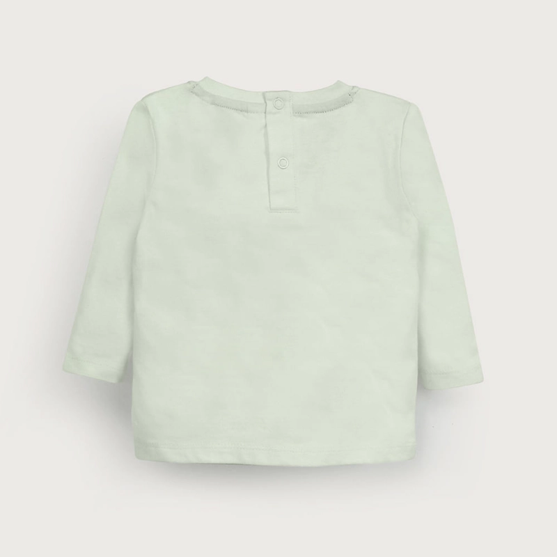 POLERA MANGA LARGA VERDE DE NIÑO OPALINE - 5