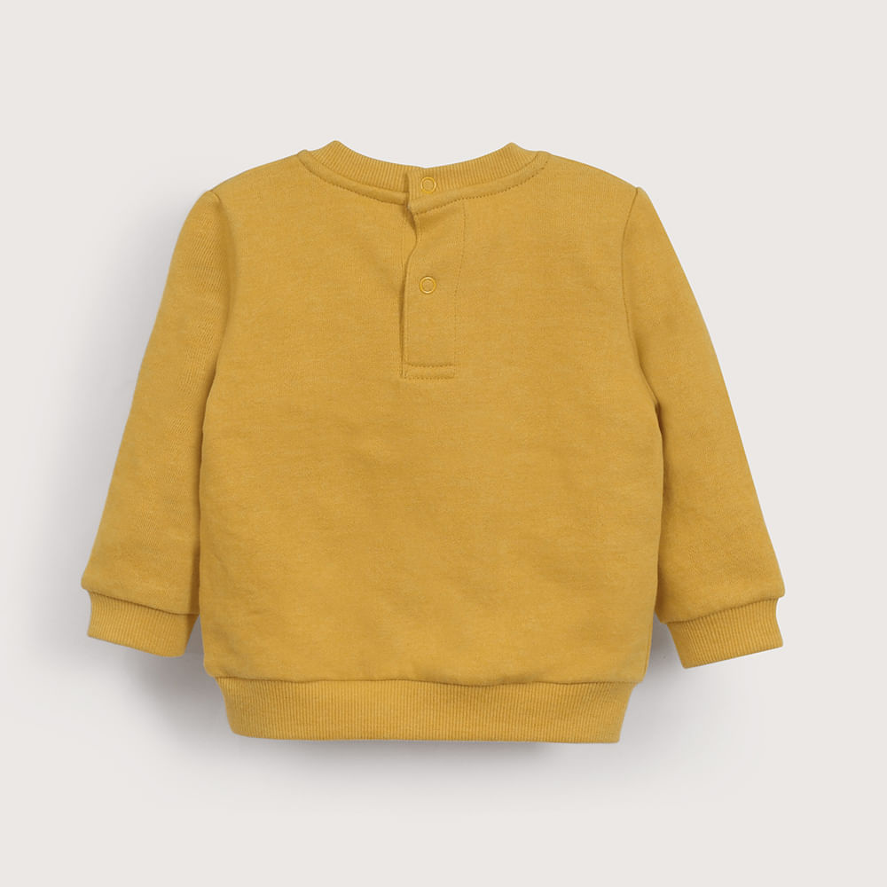 POLERON AMARILLO DE  NIÑO OPALINE - 3