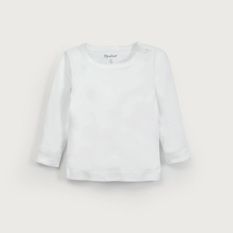 CAMISETA AJUAR BLANCO UNISEX OPALINE - 6