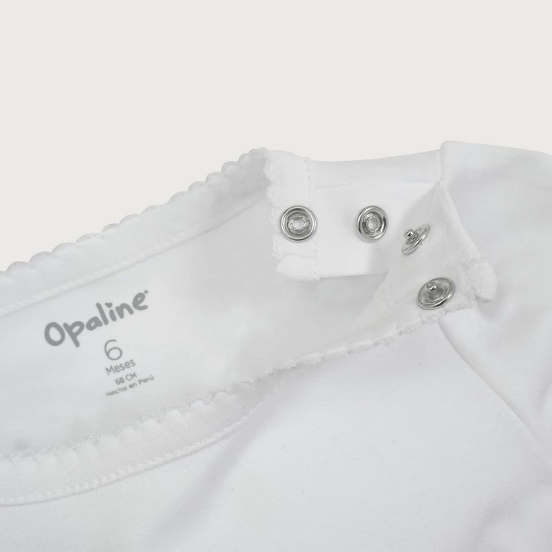 CAMISETA AJUAR BLANCO UNISEX OPALINE - 7
