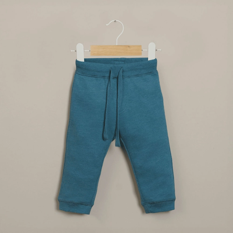 PANTALON DE BUZO PETROLEO DE NIÑO OPALINE - 1