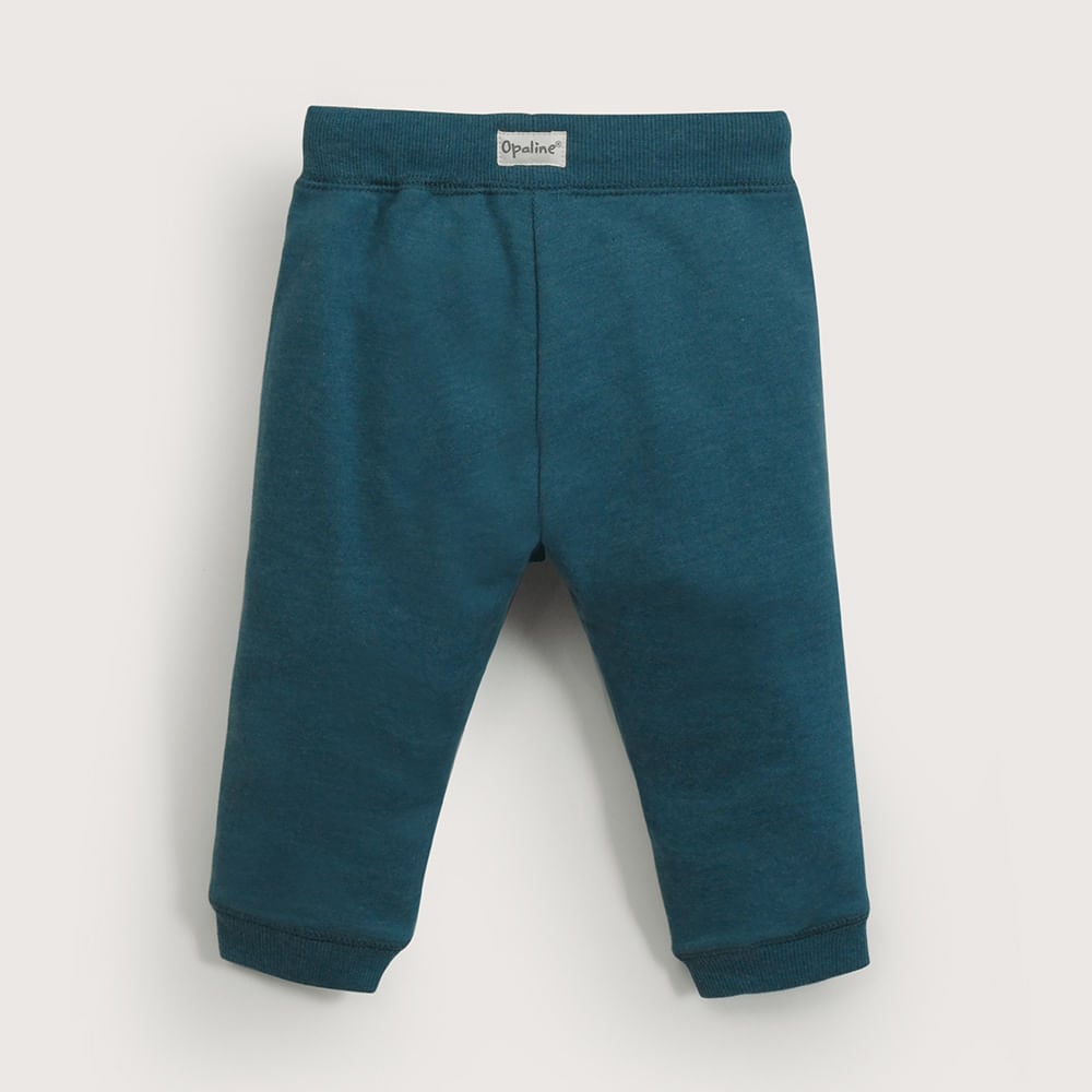 PANTALON DE BUZO PETROLEO DE NIÑO OPALINE - 3
