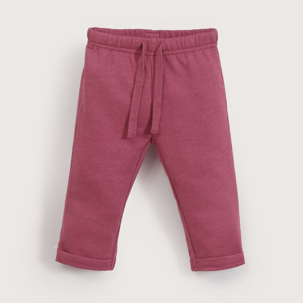 PANTALON DE BUZO BURDEO DE NIÑA OPALINE - 2