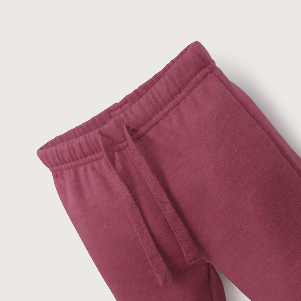 PANTALON DE BUZO BURDEO DE NIÑA OPALINE - 8