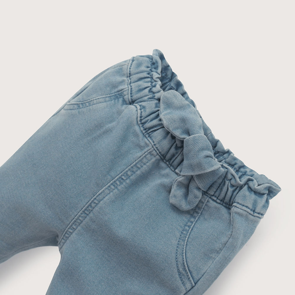 JEANS AZUL DE BEBE  NIÑA OPALINE - 4