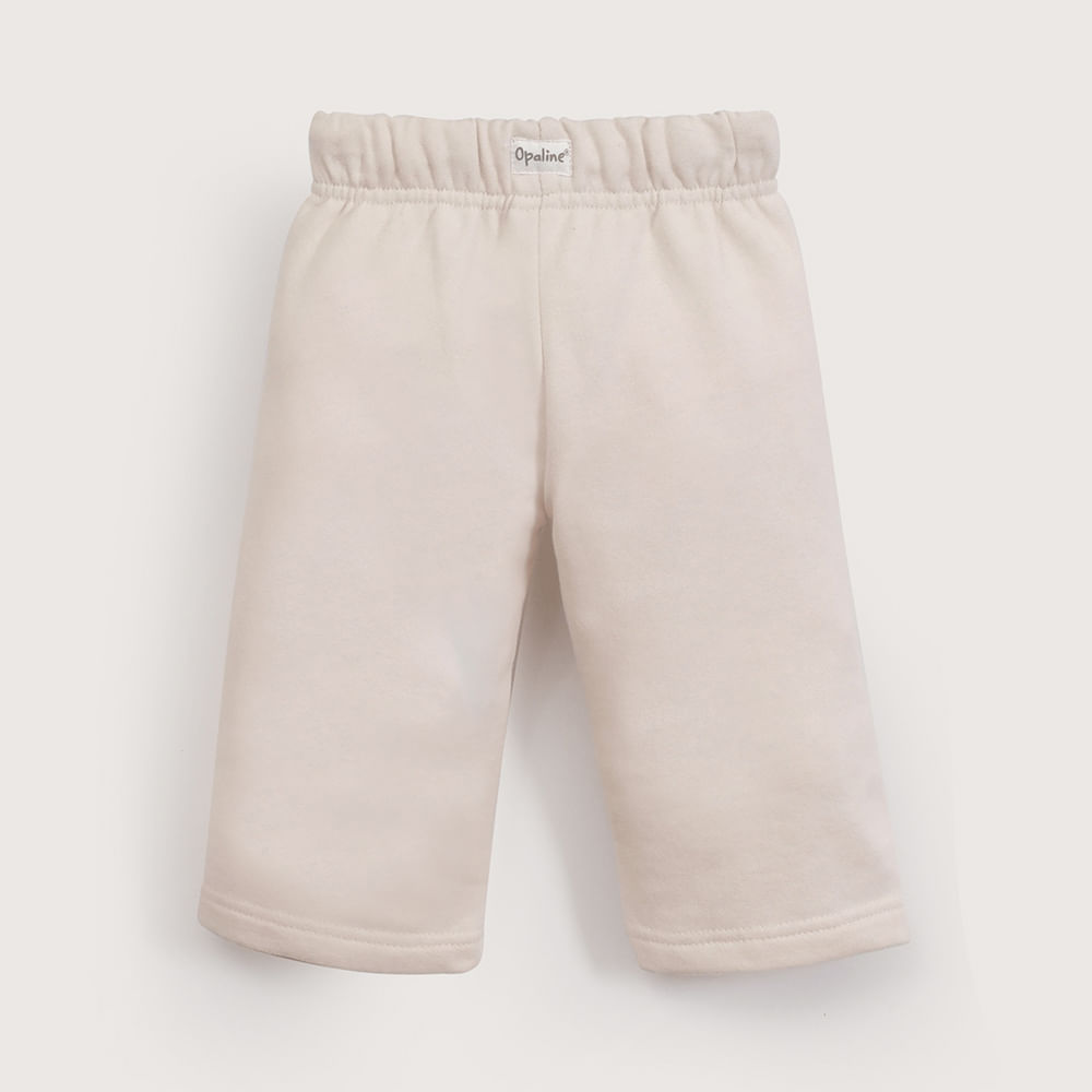 PANTALON DE BUZO CREMA DE NIÑA OPALINE - 6
