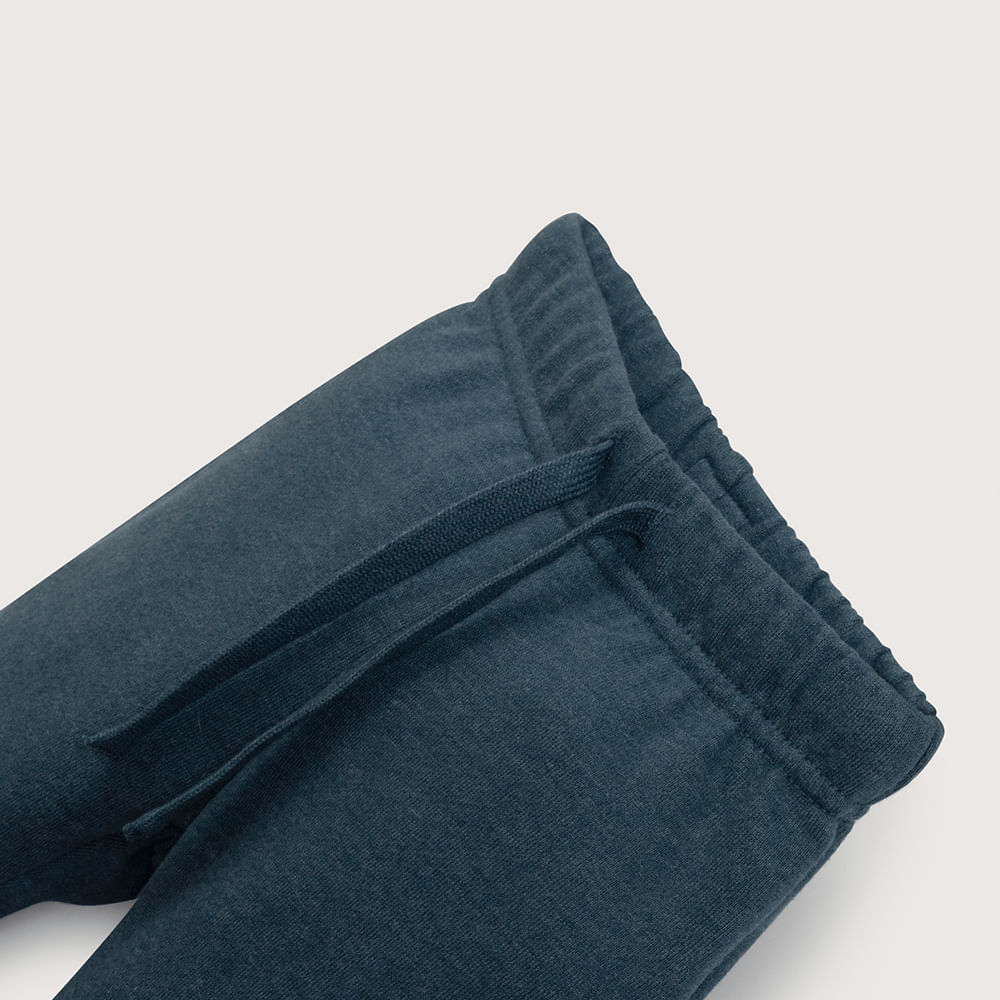 PANTALON DE BUZO AZUL DE NIÑO OPALINE - 4