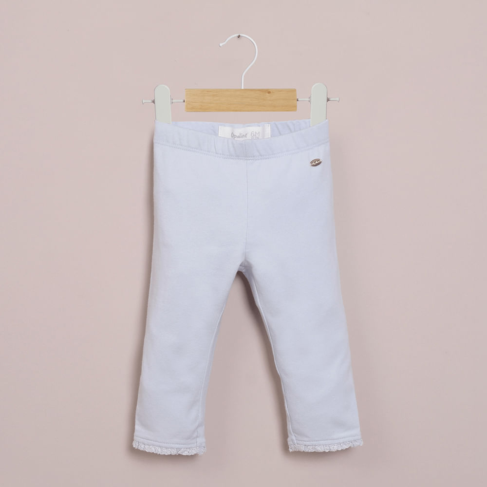 CALZA CELESTE DE NIÑA OPALINE - 1