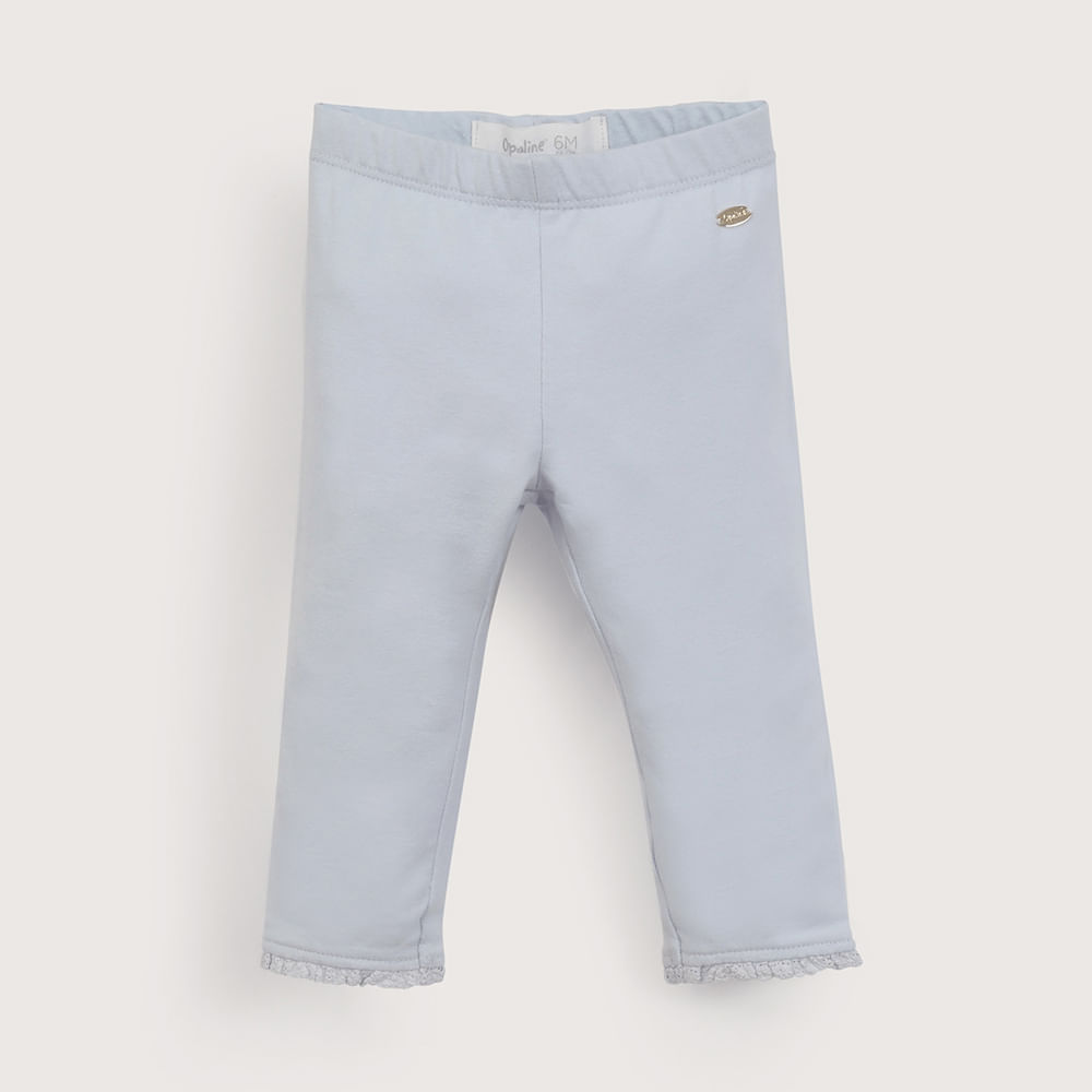 CALZA CELESTE DE NIÑA OPALINE - 2