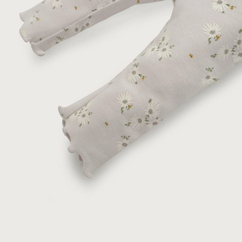 CALZA LILA DE BEBE NIÑA OPALINE - 5