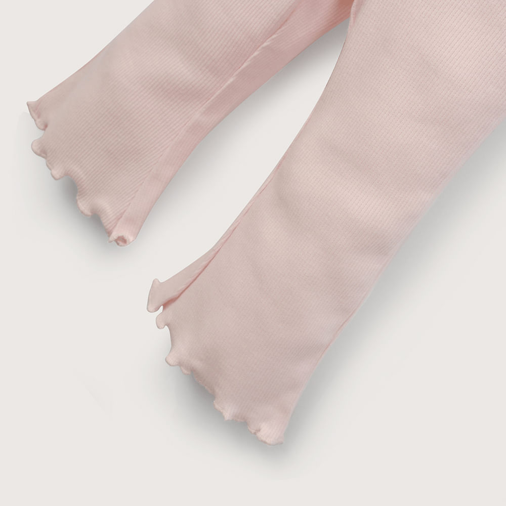 CALZA FLARE ROSADA DE NIÑA OPALINE - 5