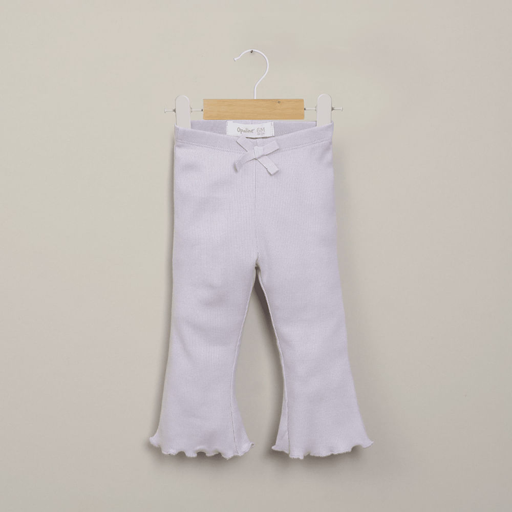 CALZA FLARE LILA DE NIÑA OPALINE - 1