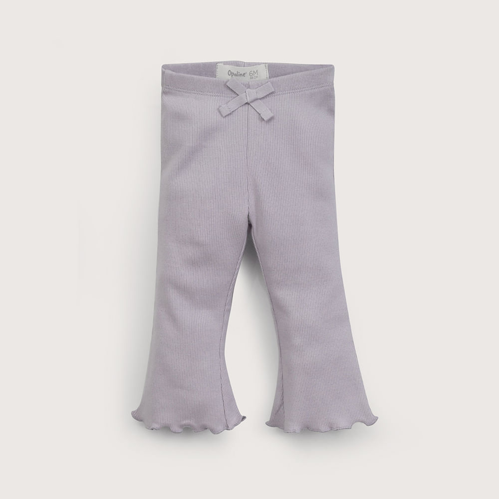 CALZA FLARE LILA DE NIÑA OPALINE - 2