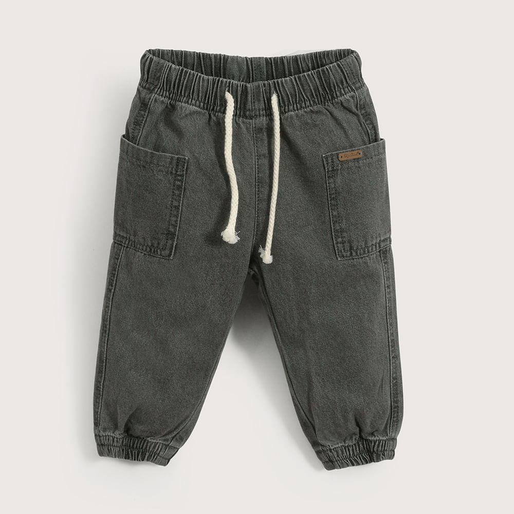 JEANS JOGGER GRAFITO DE NIÑO OPALINE - 2
