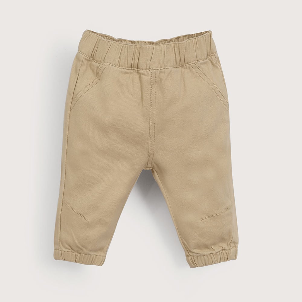 PANTALON BEIGE DE BEBE  NIÑO OPALINE - 2