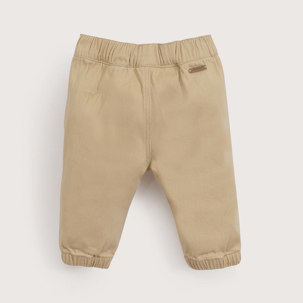 PANTALON BEIGE DE BEBE  NIÑO OPALINE - 3