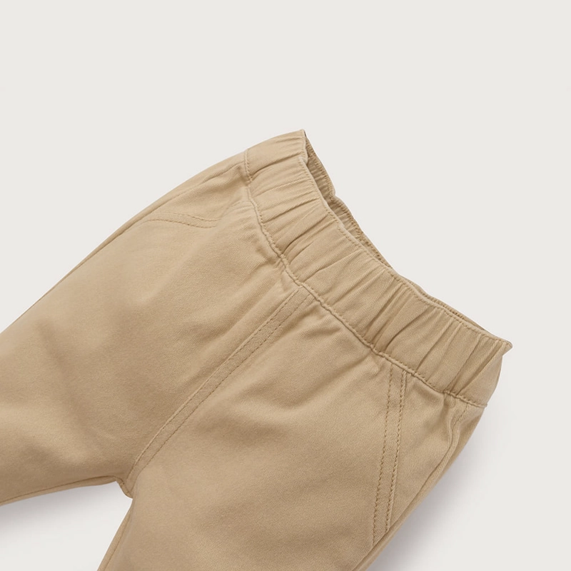 PANTALON BEIGE DE BEBE  NIÑO OPALINE - 4