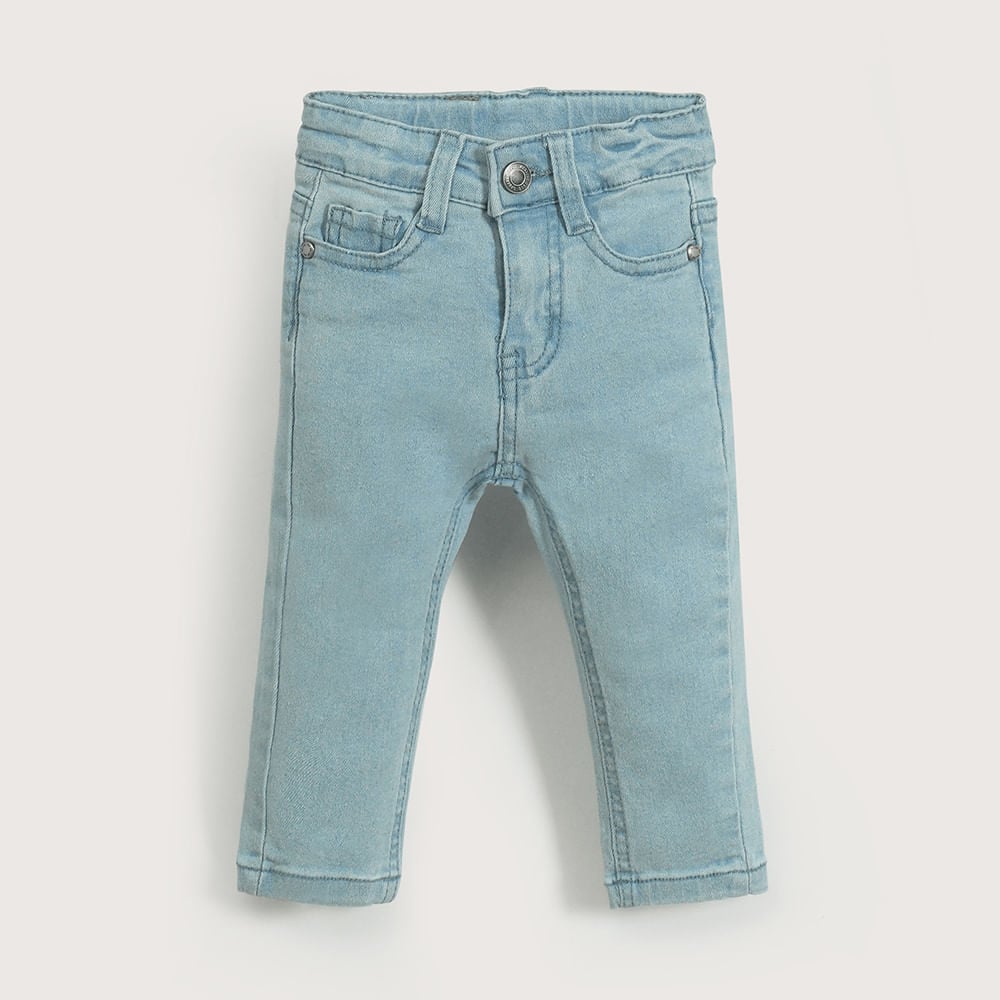 JEANS RECTO AZUL DE NIÑA OPALINE - 2