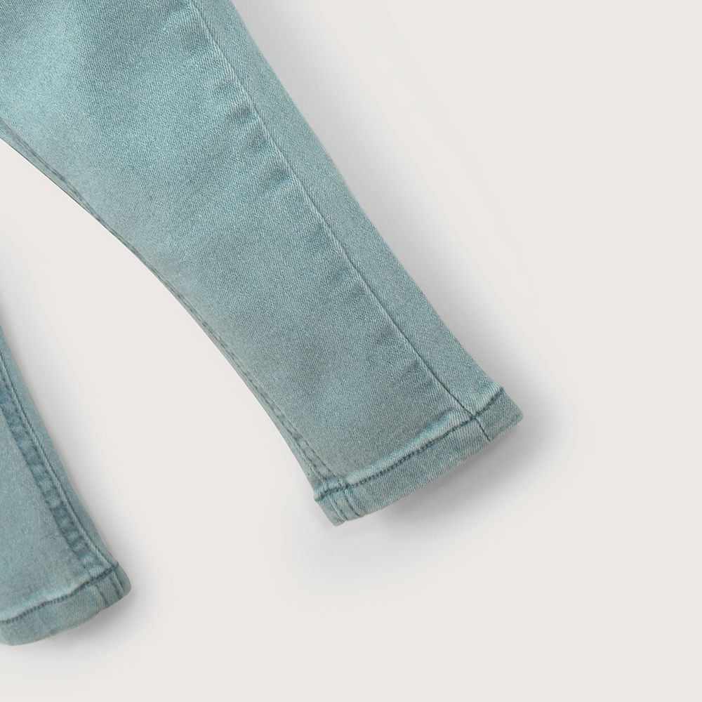 JEANS RECTO AZUL DE NIÑA OPALINE - 5