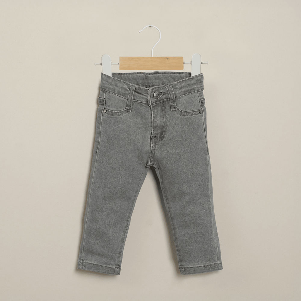 JEANS RECTO GRAFITO DE NIÑO OPALINE - 1
