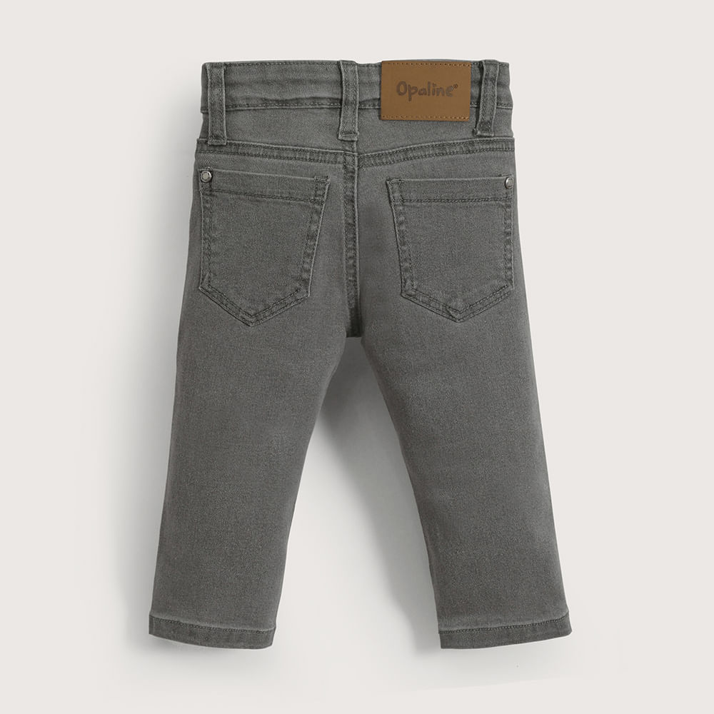 JEANS RECTO GRAFITO DE NIÑO OPALINE - 3
