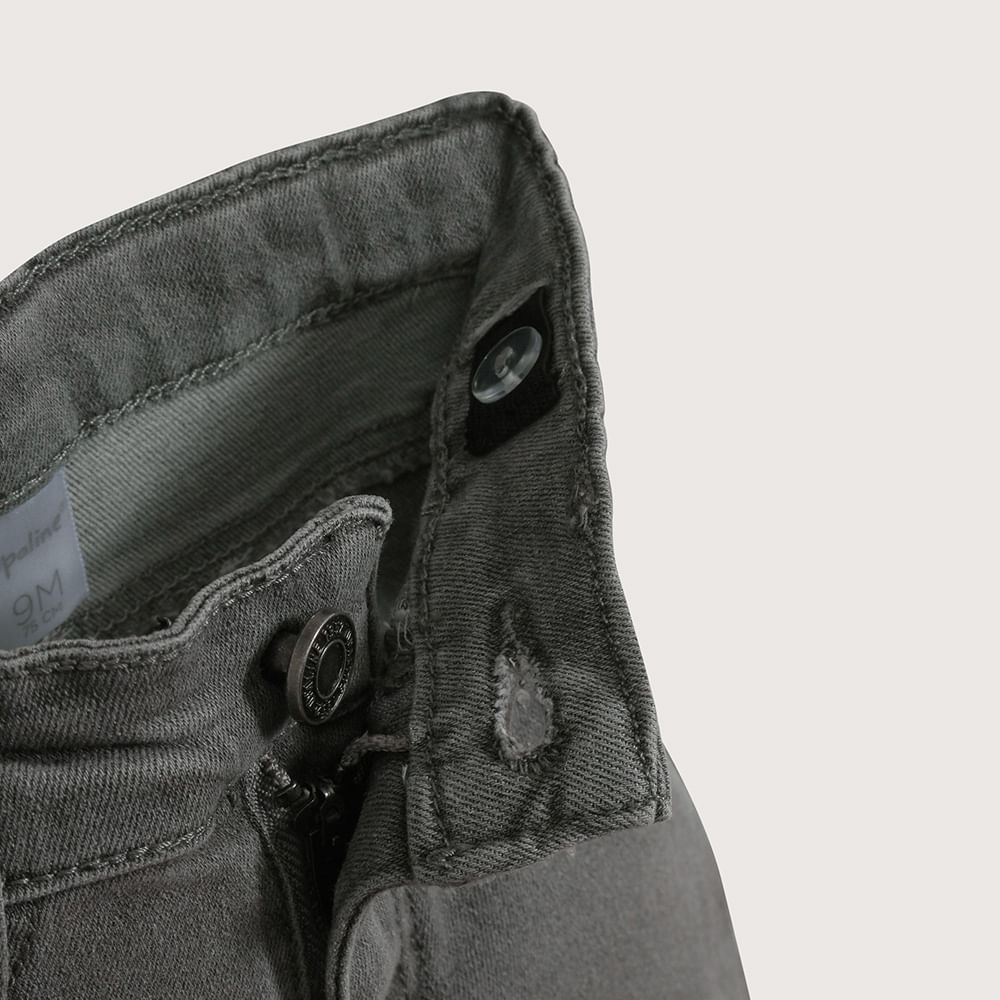 JEANS RECTO GRAFITO DE NIÑO OPALINE - 4