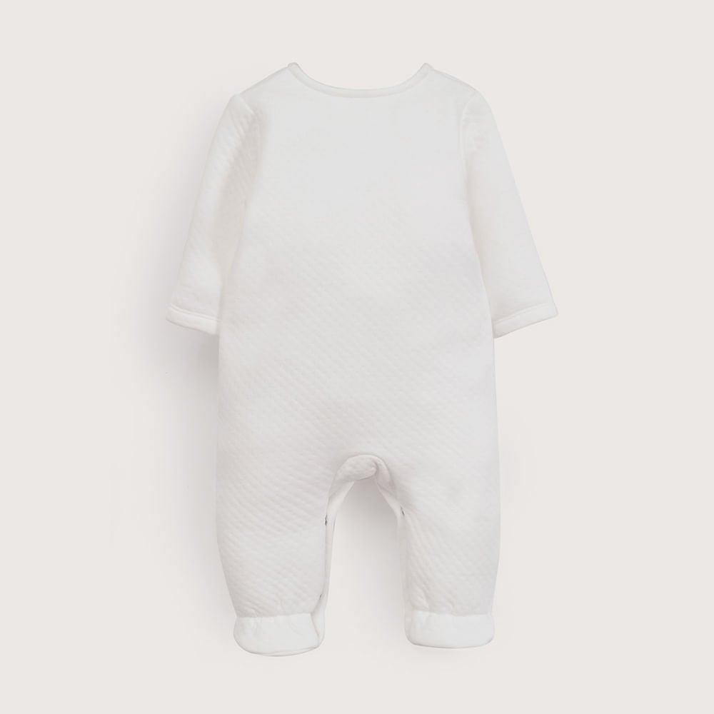 OSITO QUILTED BLANCO DE BEBE  UNISEX OPALINE - 3