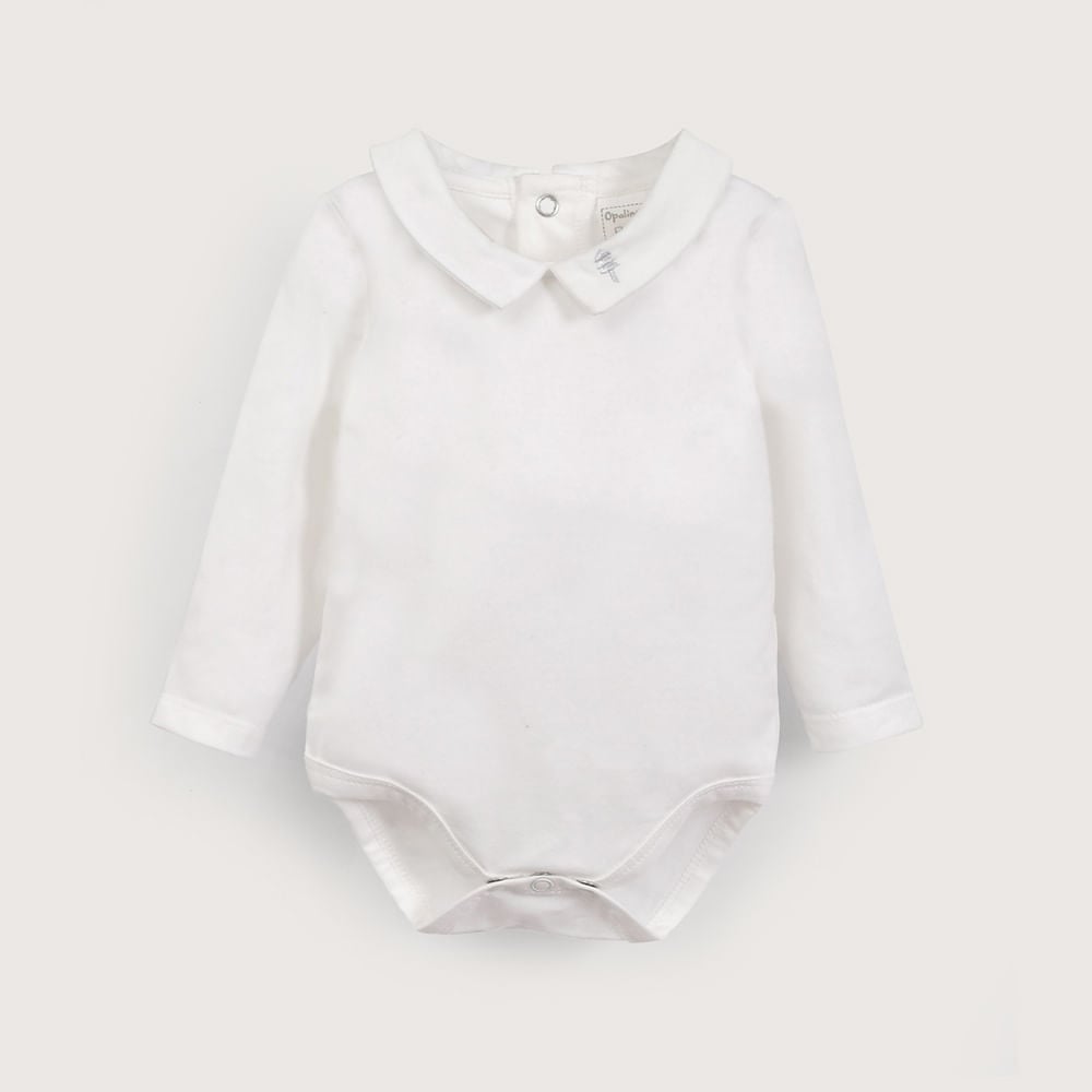 BODY BLANCO DE BEBE  NIÑO OPALINE - 2