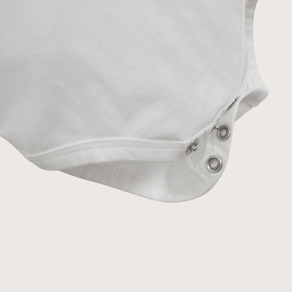 BODY BLANCO DE BEBE  NIÑO OPALINE - 5
