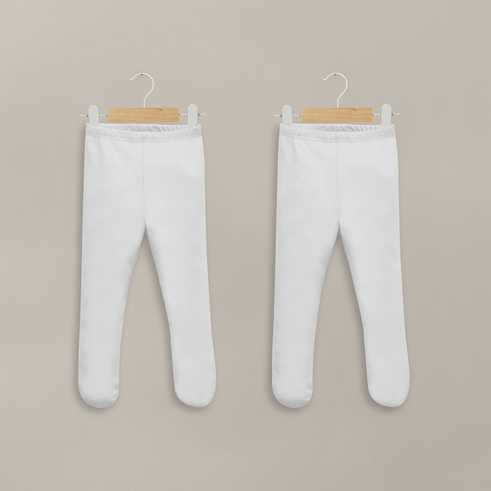 PACK DE 2 PANTY BALLERINA BLANCA OPALINE - 1