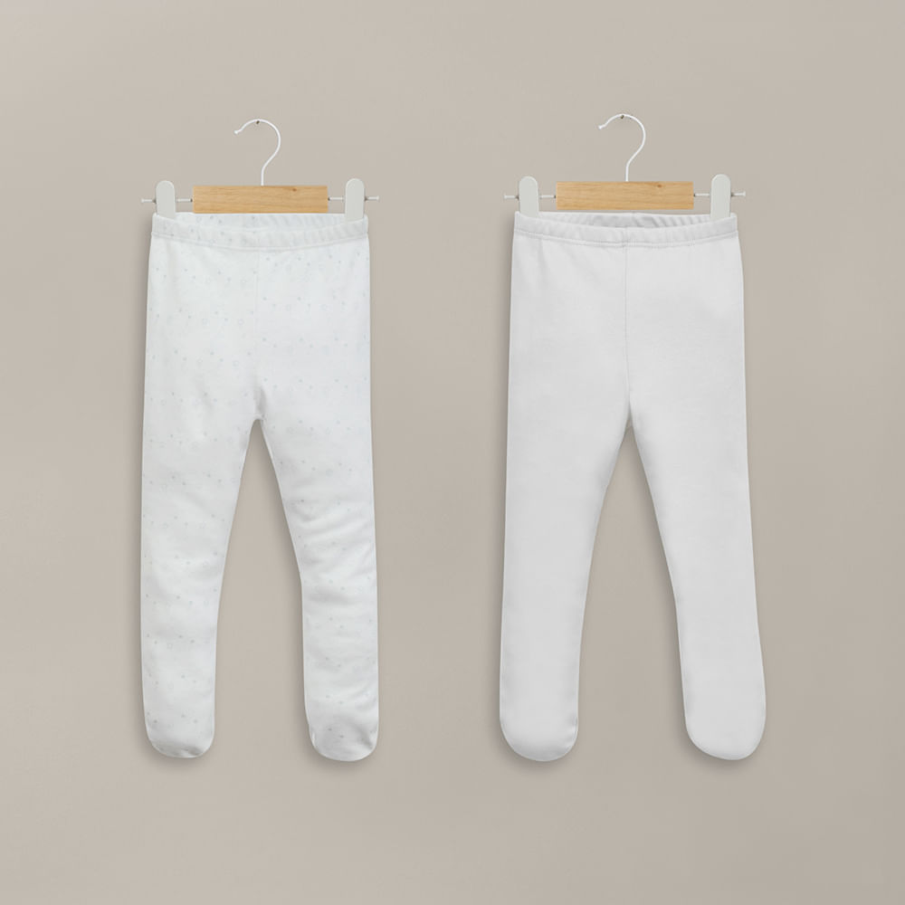 PACK DE 2 PANTY BALLERINA CELESTE OPALINE - 1