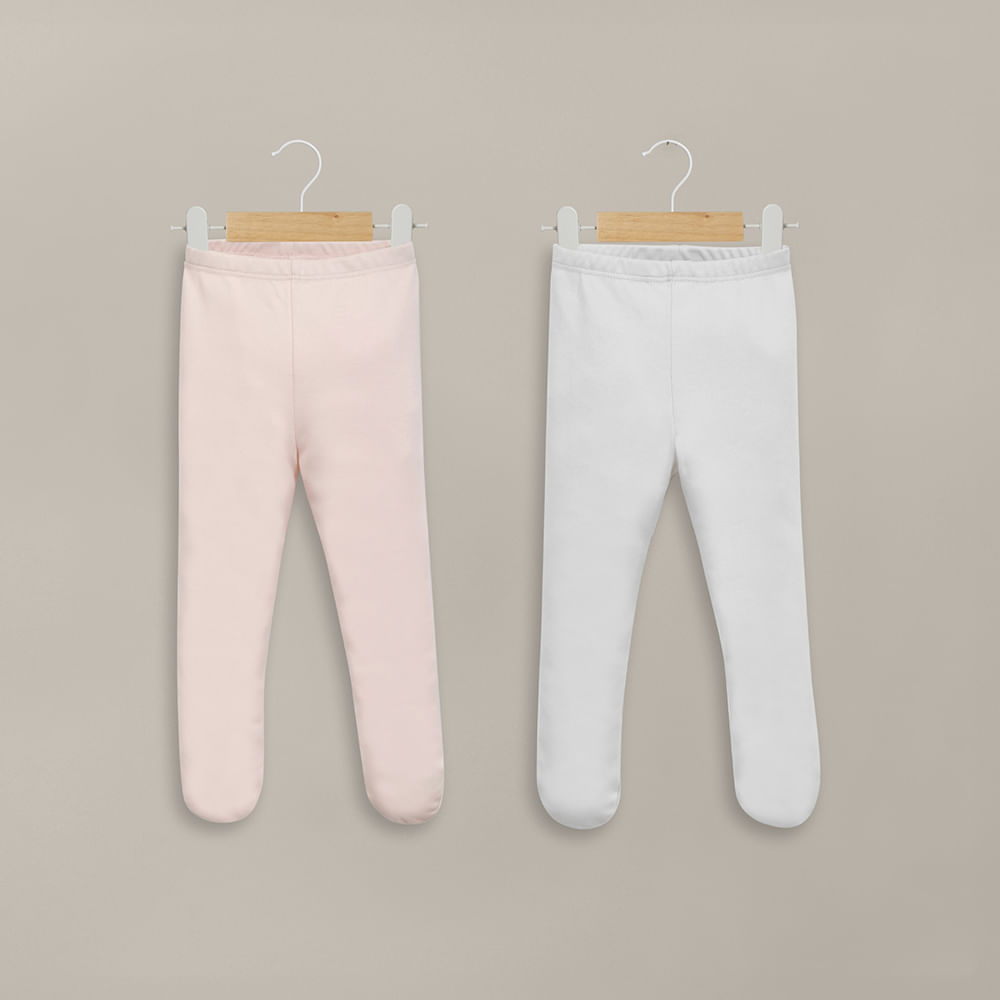 PACK DE 2 PANTY BALLERINA BEBE NIÑA OPALINE - 1
