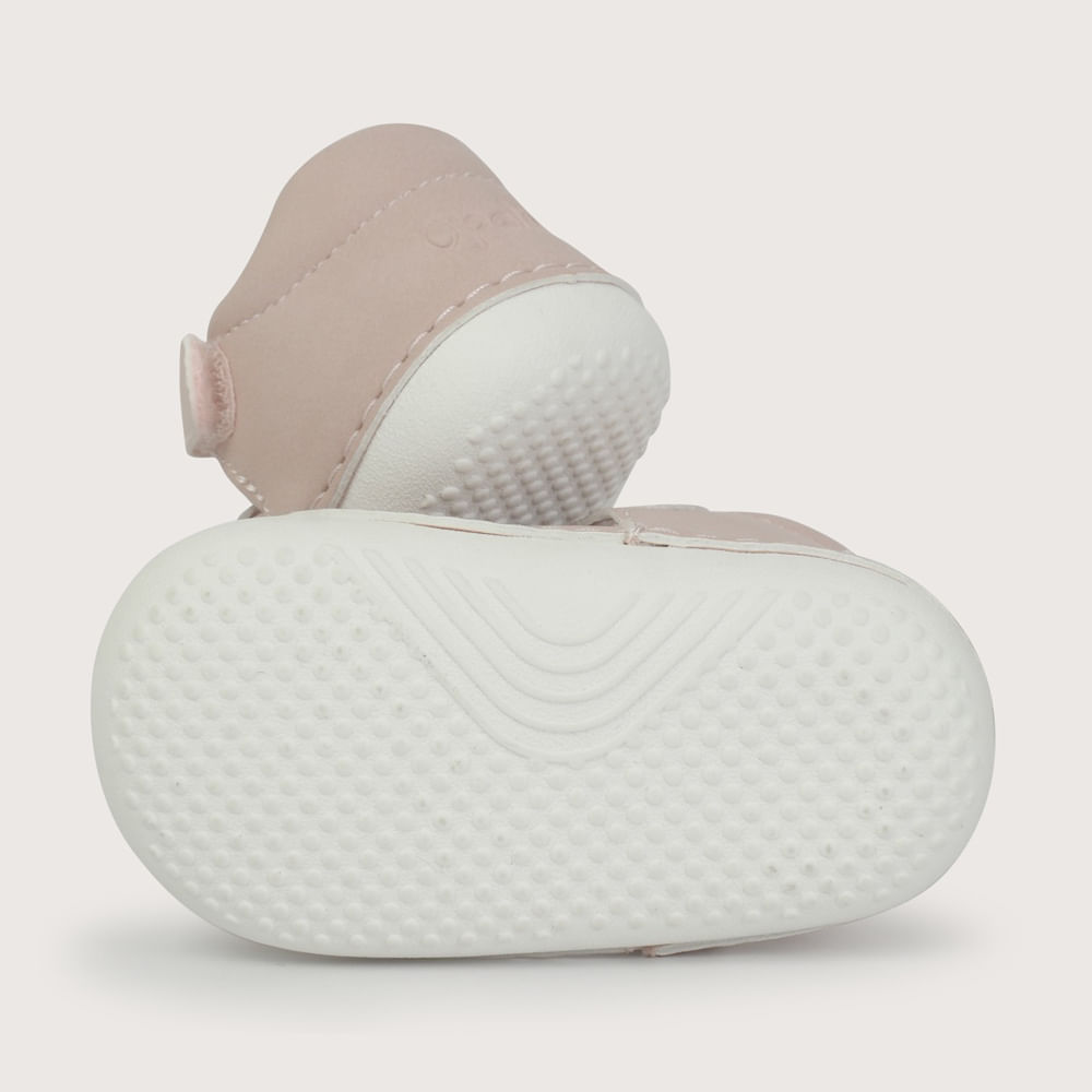 SANDALIA GATEADOR VELCRO ROSADA DE NIÑA OPALINE - 3