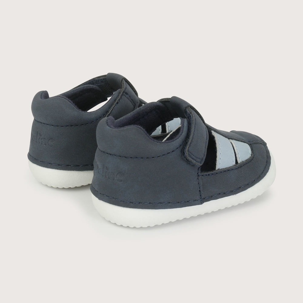 SANDALIA GATEADOR AZUL DE NIÑO OPALINE - 5