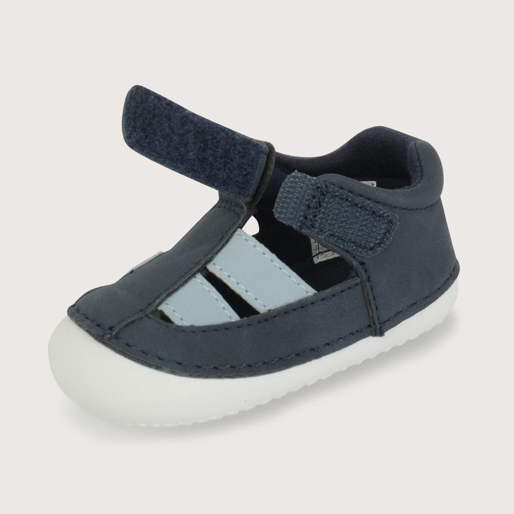 SANDALIA GATEADOR AZUL DE NIÑO OPALINE - 6