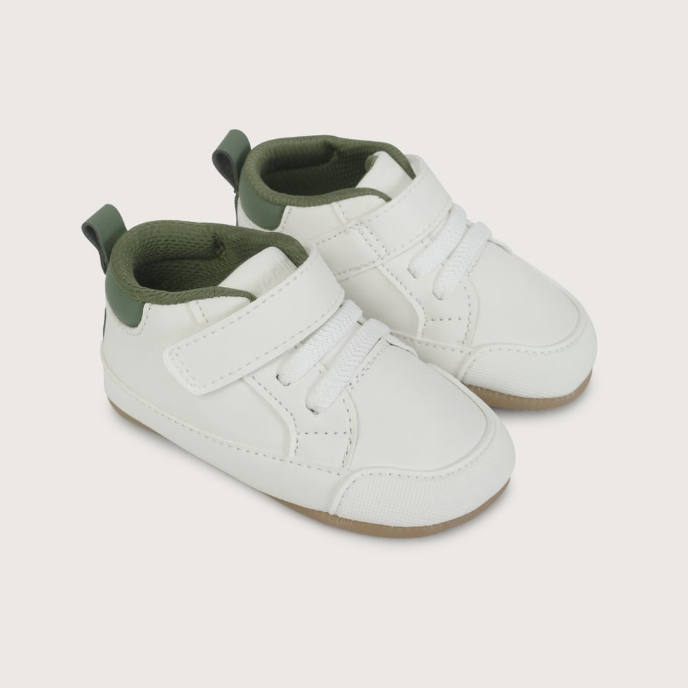 ZAPATILLA ULTRA FLEXIBLE BLANCA DE NIÑO OPALINE - 1