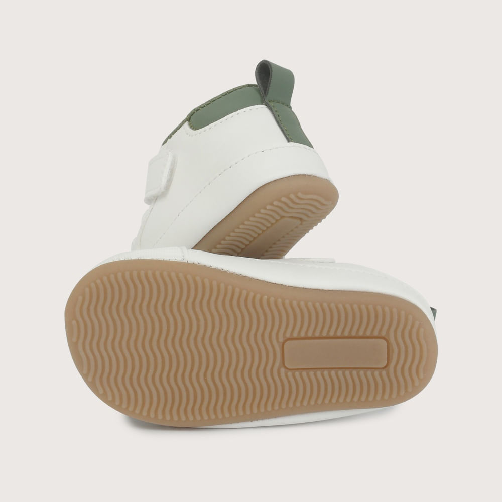 ZAPATILLA ULTRA FLEXIBLE BLANCA DE NIÑO OPALINE - 3